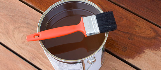 ICL Phosphate Specialty wood stain with coating additives